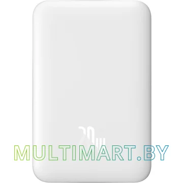 Портативное зарядное устройство Baseus P10059001223-00 10000mAh 20W (белый)